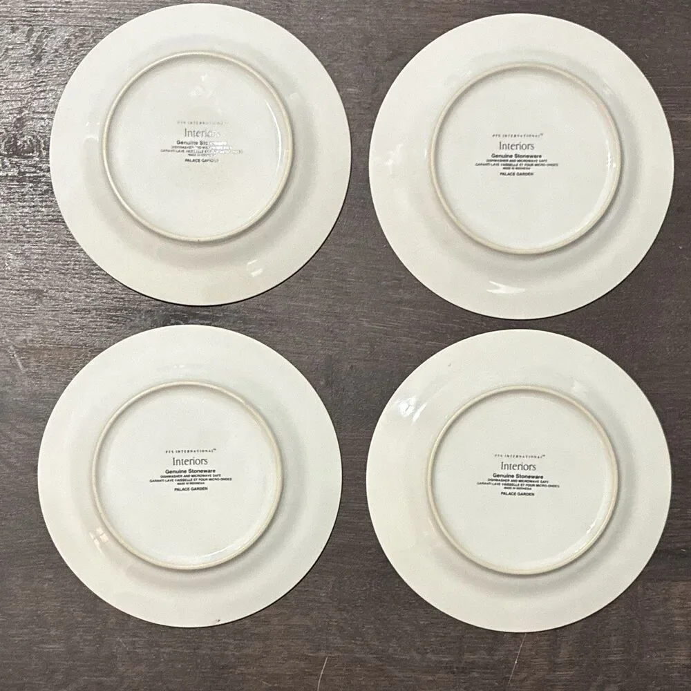 PTS International Palace Garden “Fantasia” Plates 5